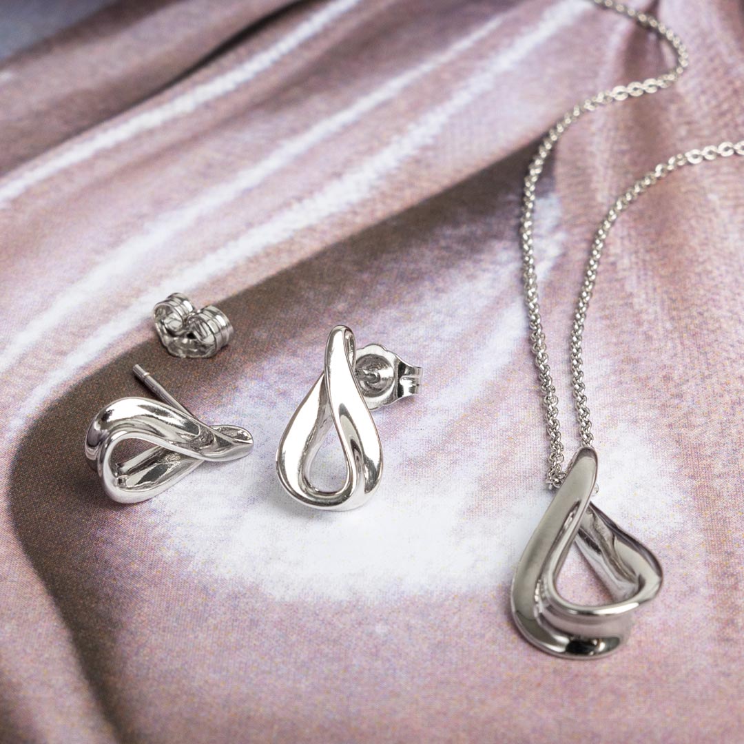 Kit Heath Silver Serenity Dainty Stud Earrings - MococoKit Heath41182RP5038159168109Earrings