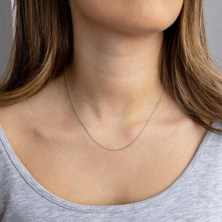 Kit Heath Silver Signature Light Cable Chain Necklace - MococoKit HeathKHCHLCB16RP5038159164958Necklaces