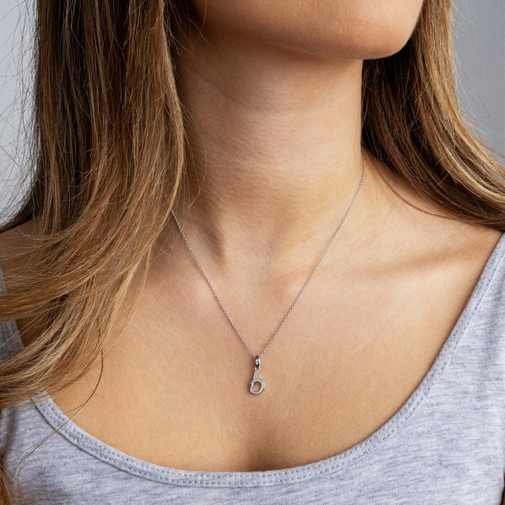 Kit Heath Silver Signature Skript Lowercase Pendant Necklace - MococoKit Heath9197RPNecklaces