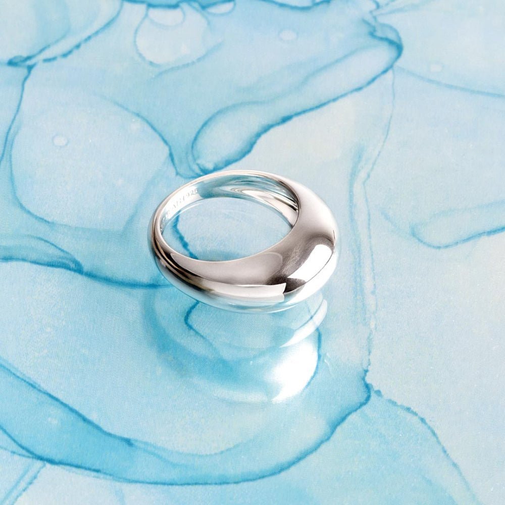 Kit Heath (US 6.5) Coast Pebble Smooth RP Grande Ring (H) - MococoKit Heath20153RPM5038159171239Rings