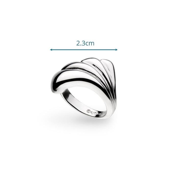Kit Heath (US 6.5) Océane Shell Echo RP Grande Ring (H) - MococoKit Heath21215RPM5038159170966Rings