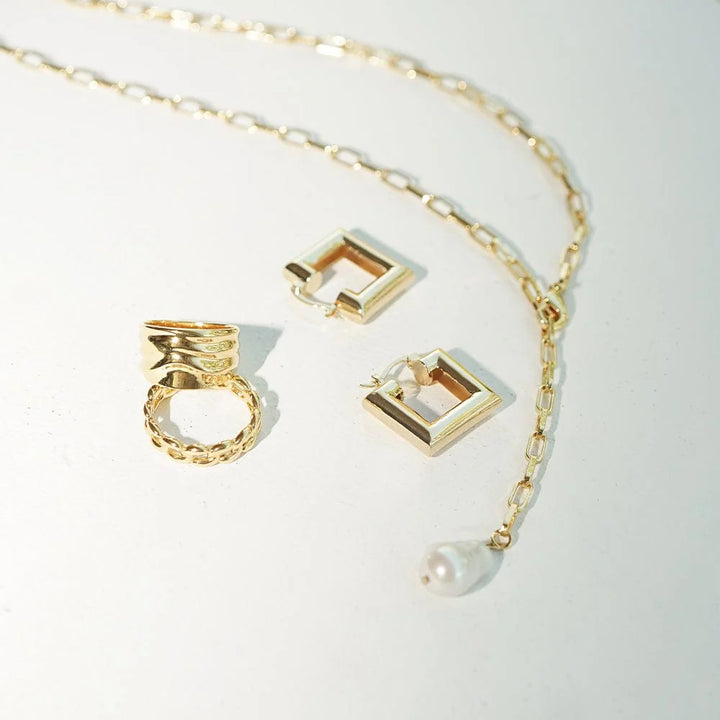 Daisy Polly Sayer Chunky Tidal Ring