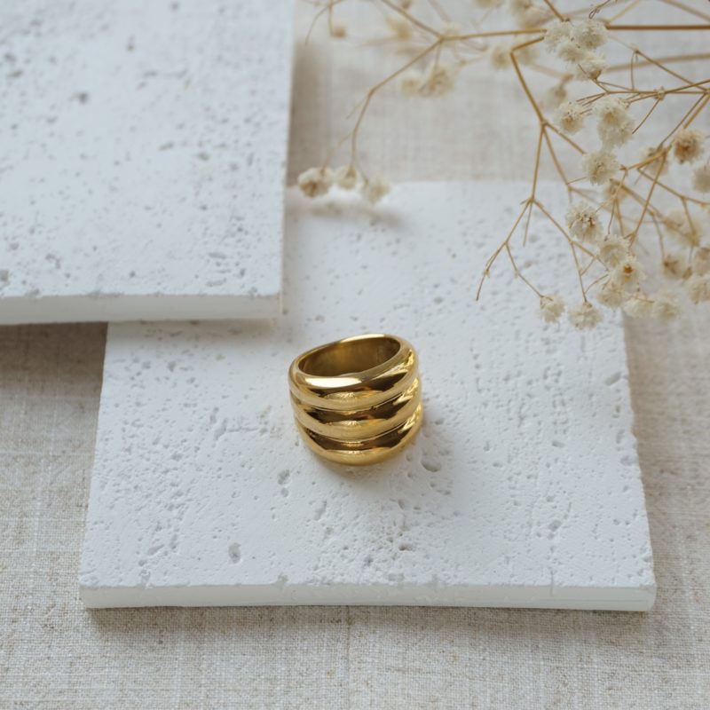 Little Grey Moon Gold Aria Ring - MococoLittle Grey Moon100652Rings