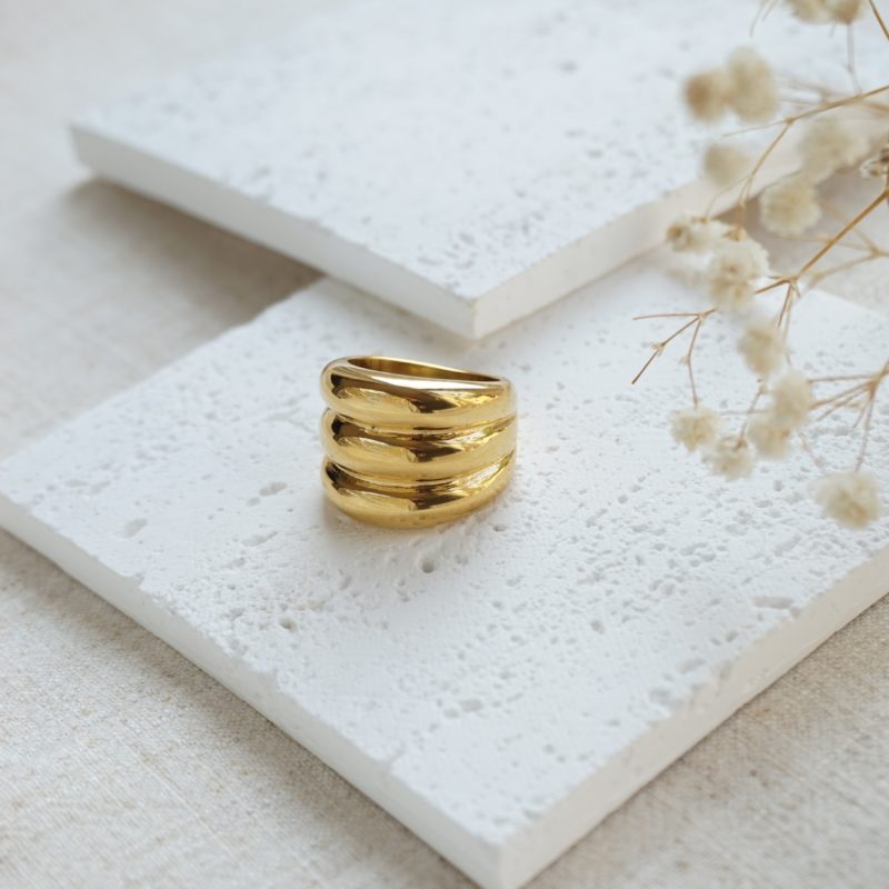 Little Grey Moon Gold Aria Ring - MococoLittle Grey Moon100652Rings