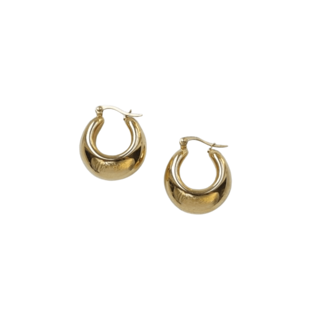 Little Grey Moon Gold Ariya Hoop Earrings - MococoLittle Grey Moon100644Earrings