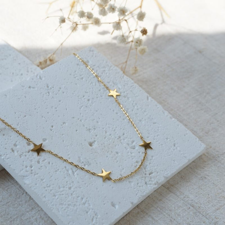 Little Grey Moon Gold Aura Necklace - MococoLittle Grey Moon100670Necklaces