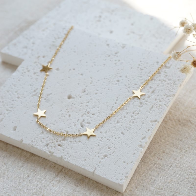 Little Grey Moon Gold Aura Necklace - MococoLittle Grey Moon100670Necklaces