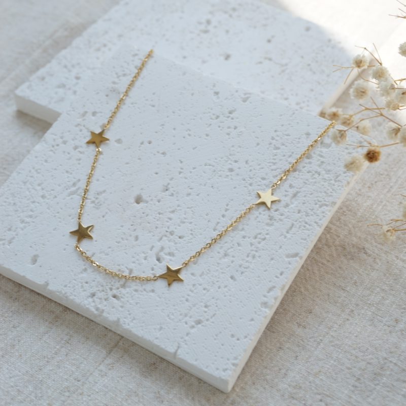 Little Grey Moon Gold Aura Necklace - MococoLittle Grey Moon100670Necklaces