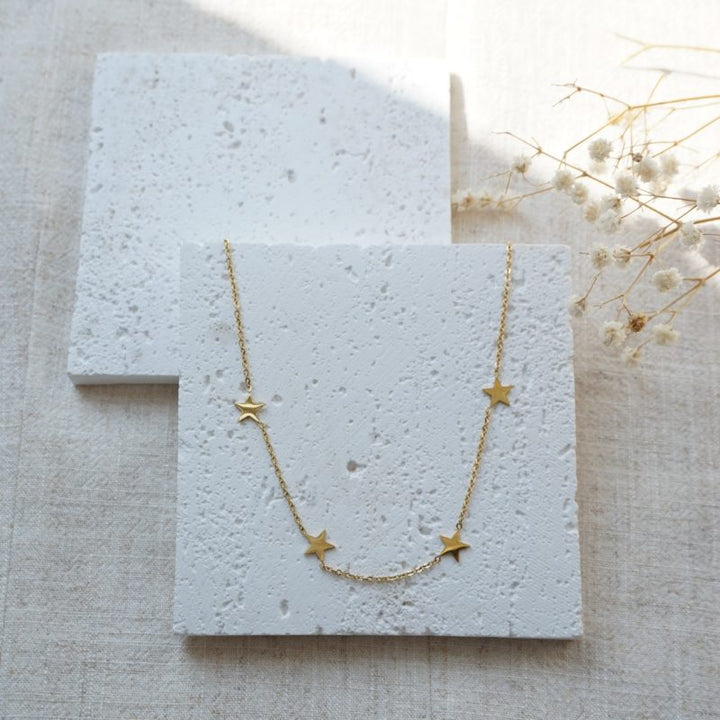 Little Grey Moon Gold Aura Necklace - MococoLittle Grey Moon100670Necklaces