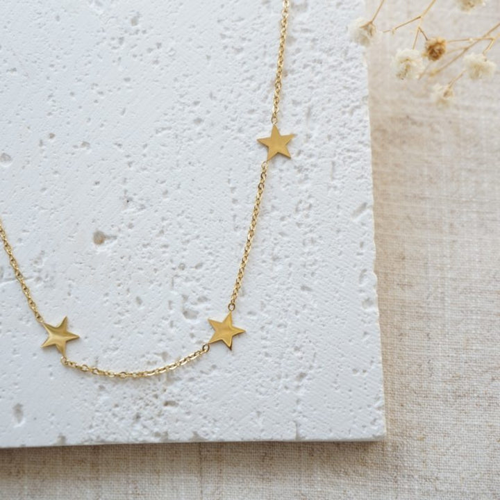 Little Grey Moon Gold Aura Necklace - MococoLittle Grey Moon100670Necklaces