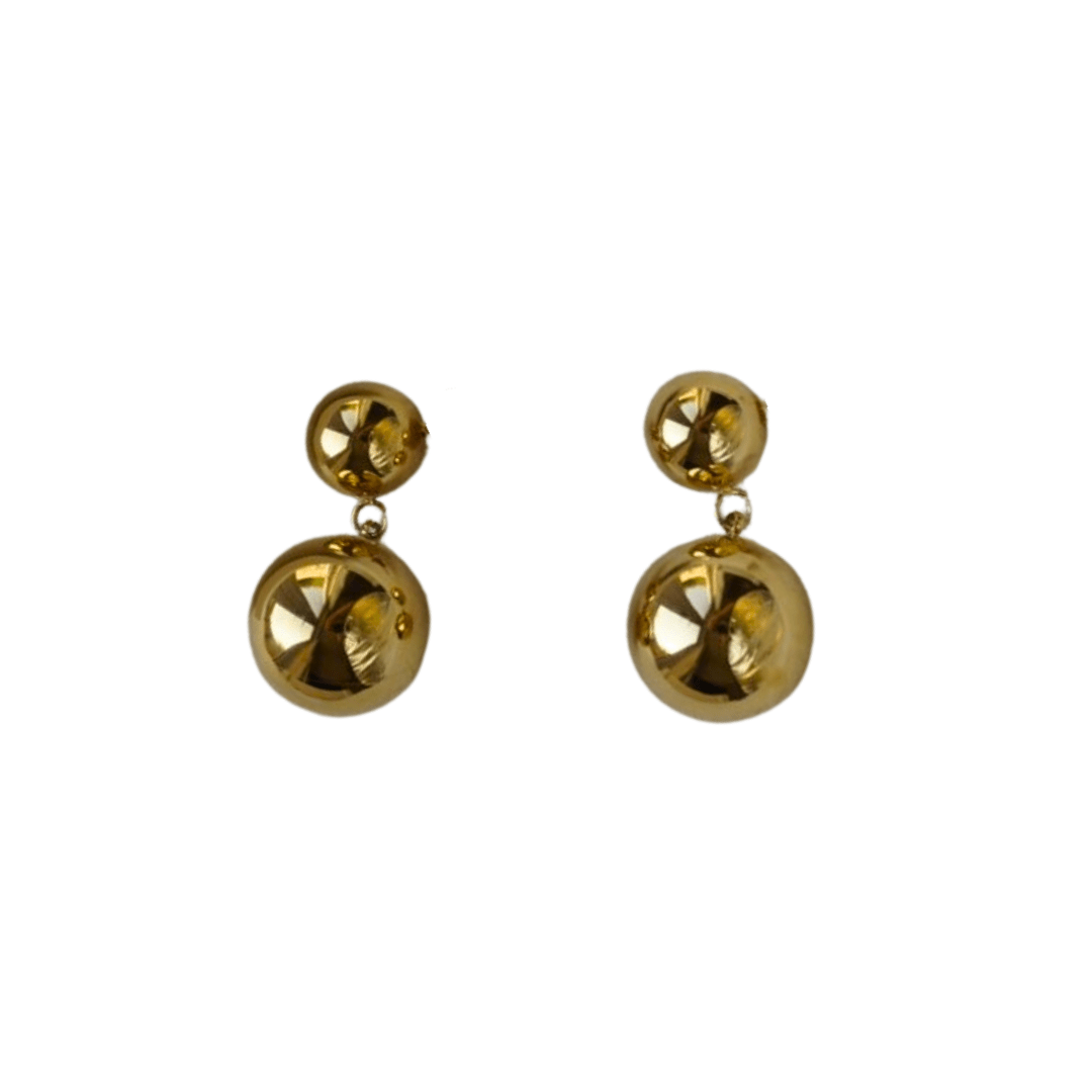 Little Grey Moon Gold Blair Drop Earrings - MococoLittle Grey Moon100648Earrings
