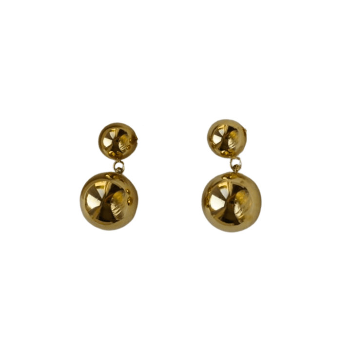 Little Grey Moon Gold Blair Drop Earrings - MococoLittle Grey Moon100648Earrings