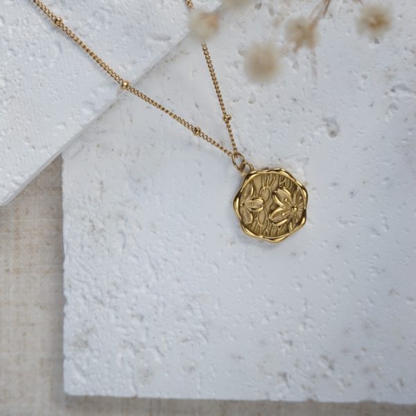 Little Grey Moon Gold Buttercup Necklace - MococoLittle Grey Moon100597Necklaces