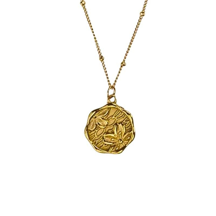 Little Grey Moon Gold Buttercup Necklace - MococoLittle Grey Moon100597Necklaces