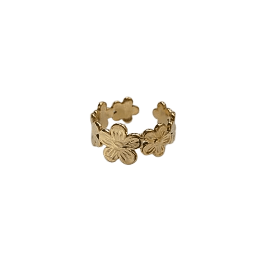 Little Grey Moon Gold Daisy Ring - MococoLittle Grey Moon100623Rings