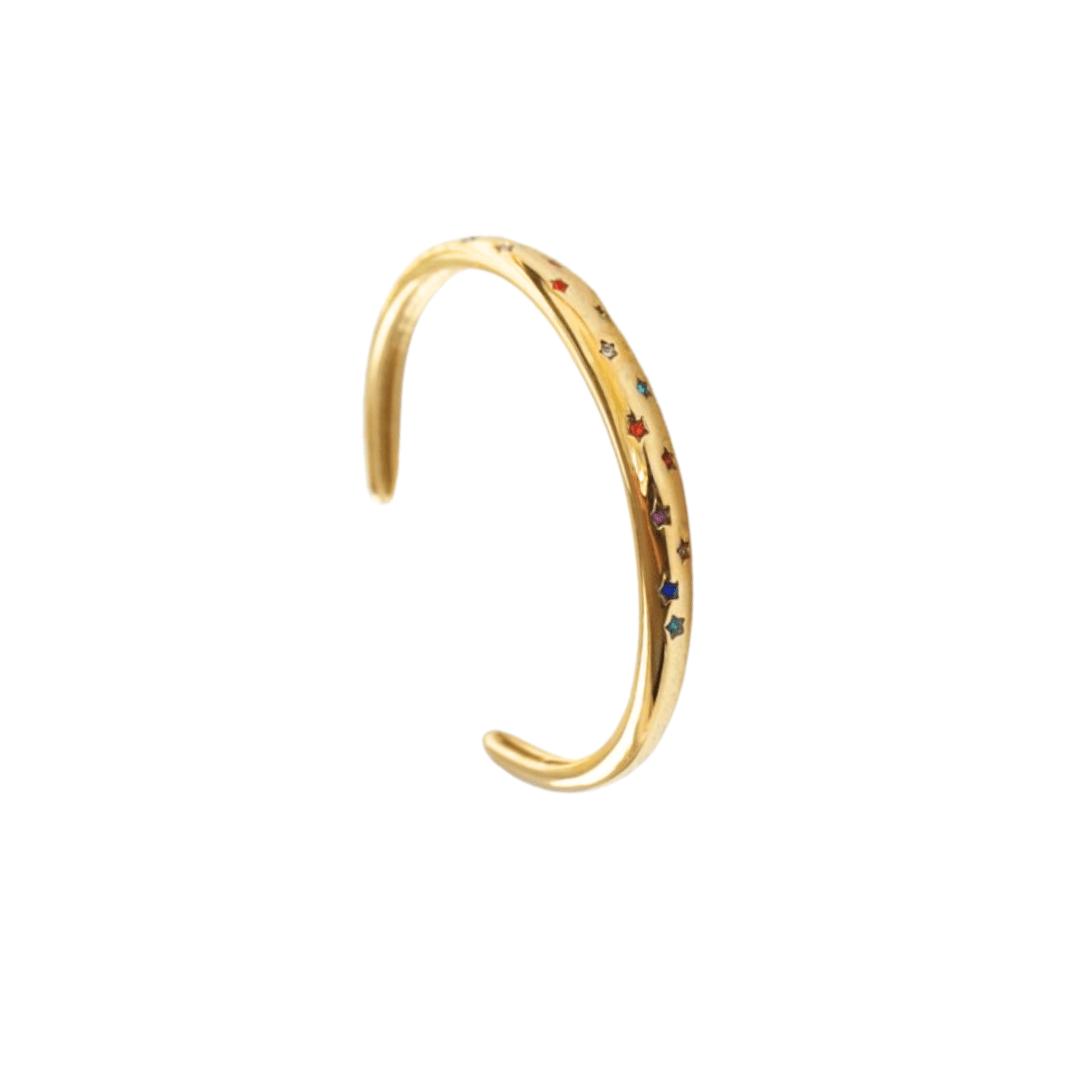 Little Grey Moon Gold Iris Bangle - MococoLittle Grey Moon100657Bracelets