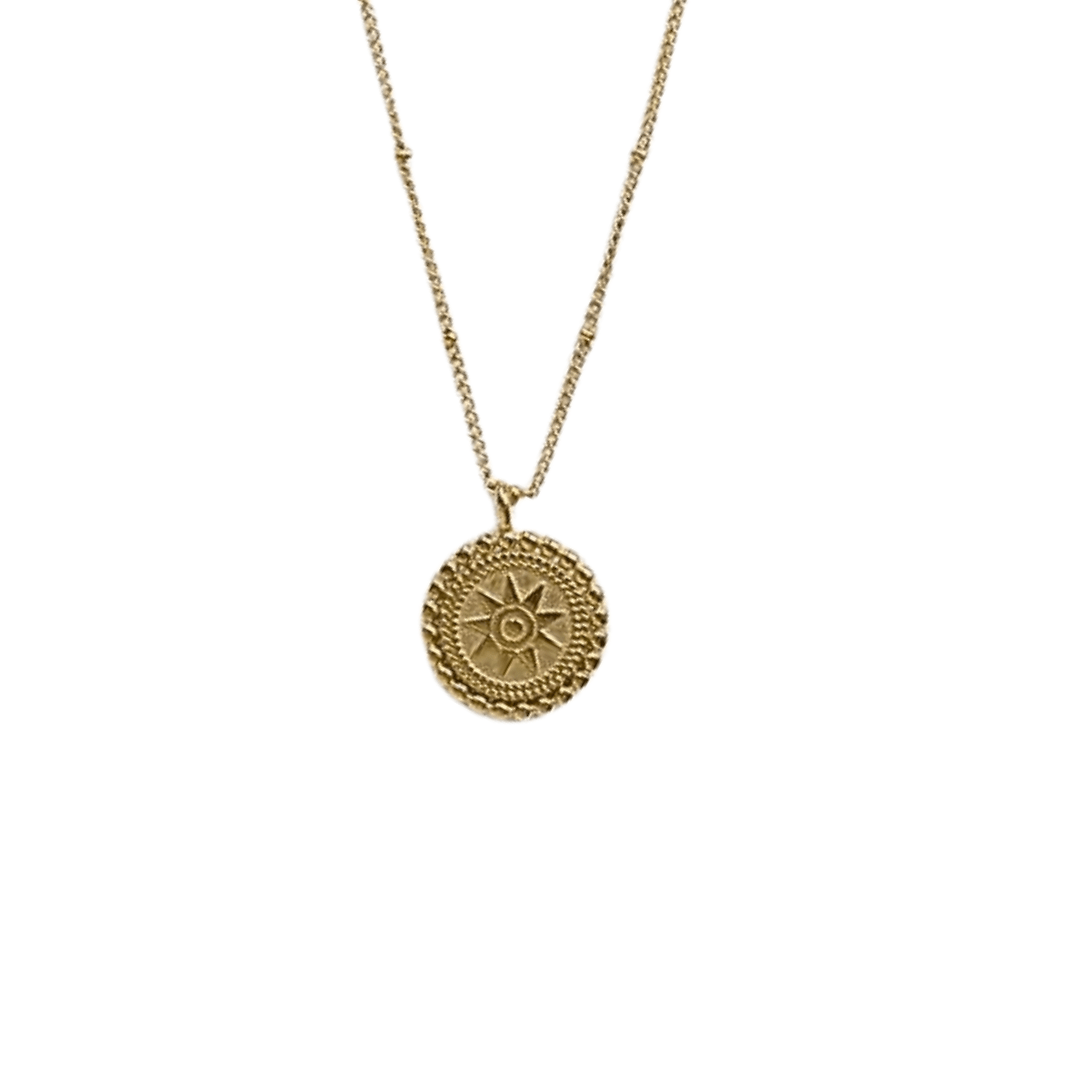 Little Grey Moon Gold Luminous Necklace - MococoLittle Grey Moon100632Necklaces