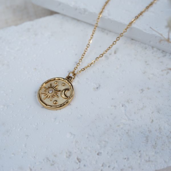 Little Grey Moon Gold Luna Necklace - MococoLittle Grey Moon100595Necklaces