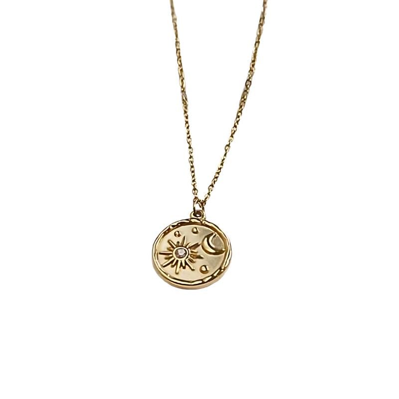 Little Grey Moon Gold Luna Necklace - MococoLittle Grey Moon100595Necklaces