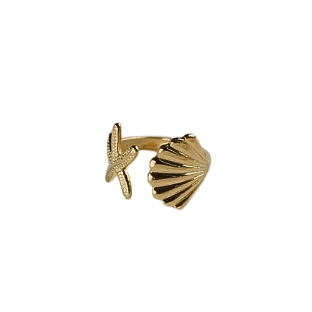 Little Grey Moon Gold Seashore Ring - MococoLittle Grey Moon100607Rings