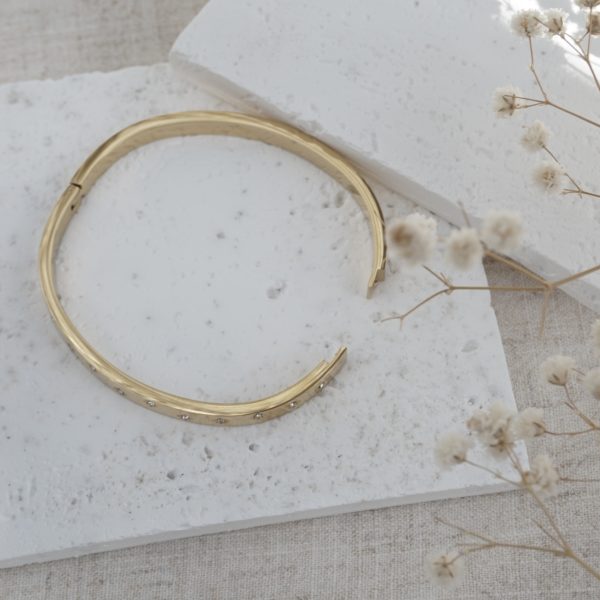 Little Grey Moon Gold Stardust Bangle - MococoLittle Grey Moon100598Bracelets