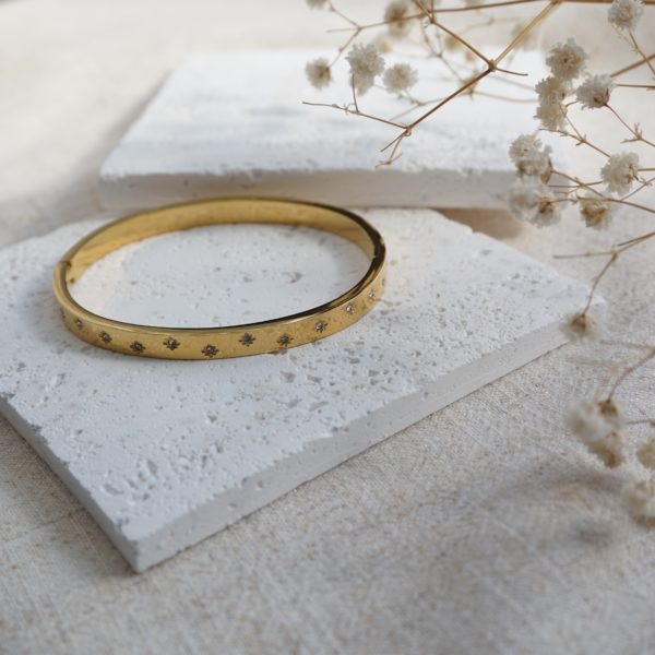Little Grey Moon Gold Stardust Bangle - MococoLittle Grey Moon100598Bracelets