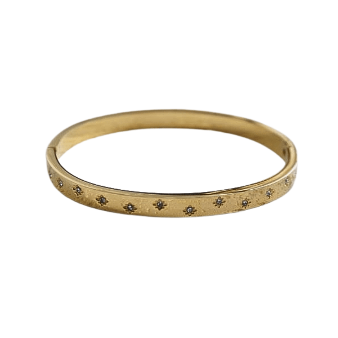 Little Grey Moon Gold Stardust Bangle - MococoLittle Grey Moon100598Bracelets