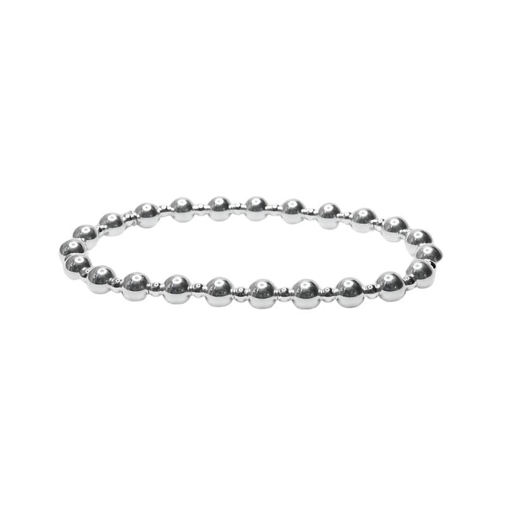 Little Grey Moon Silver Chunky Bracelet - MococoLittle Grey Moon100004Bracelets
