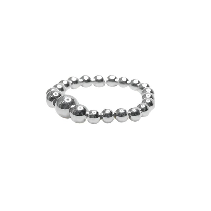 Little Grey Moon Silver Plain Ring - MococoLittle Grey Moon100080Rings