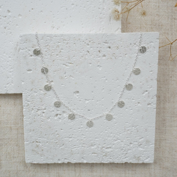 Little Grey Moon Silver Solar Necklace - MococoLittle Grey Moon100533Necklaces
