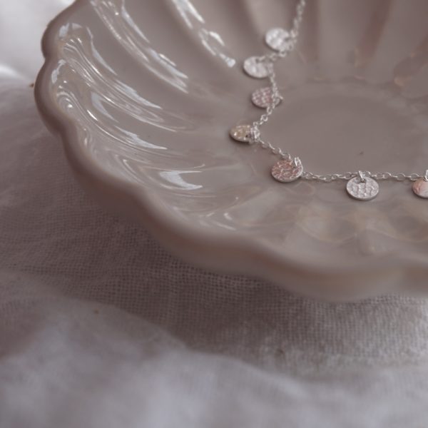 Little Grey Moon Silver Solar Necklace - MococoLittle Grey Moon100533Necklaces
