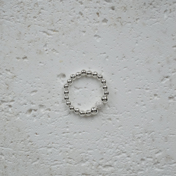 Little Grey Moon Silver Stardust Ring - MococoLittle Grey Moon100160Rings