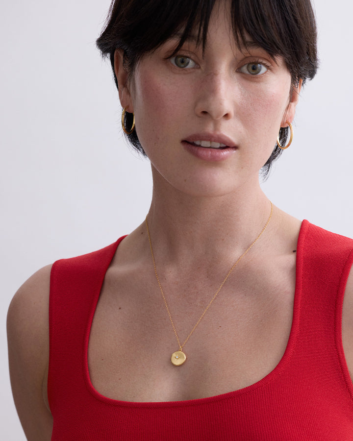 Astley Clarke Biography Midi Locket Necklace 18k Gold Plated