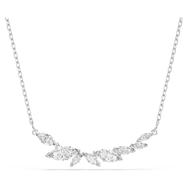 Swarovski Mesmera Marquise Cut Pendant Necklace Rhodium-Plated