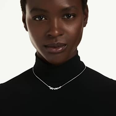 Swarovski Mesmera Marquise Cut Pendant Necklace Rhodium-Plated
