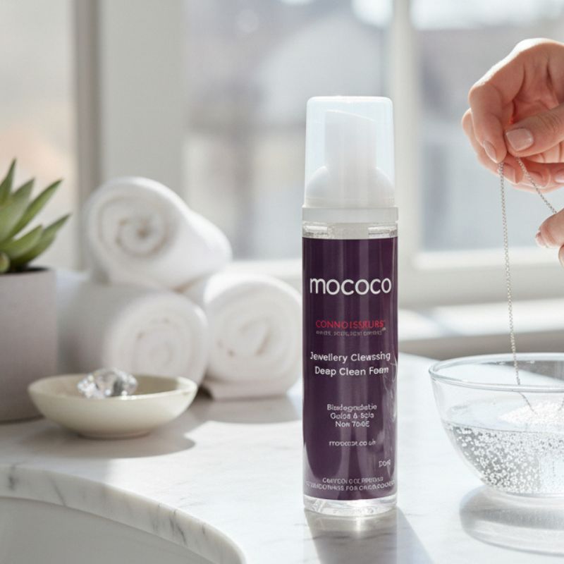 Mococo Cleaning Foam and Cloth Jewellery Care Pack - MococoMococoMCFBUN