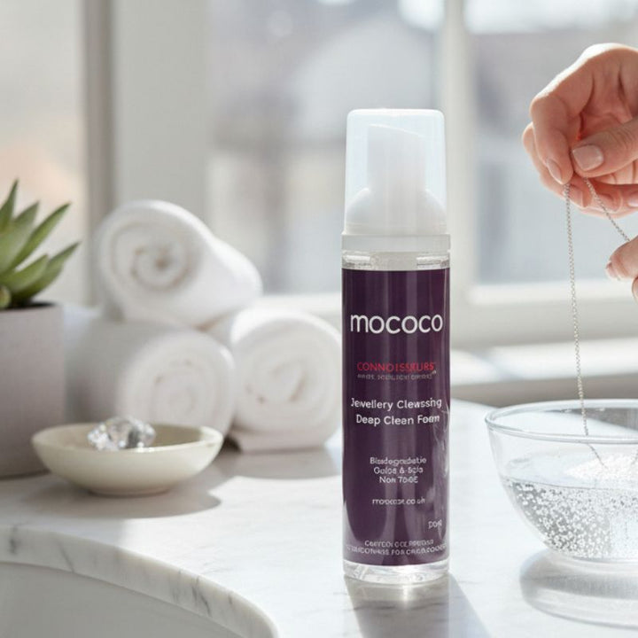 Mococo Cleaning Foam and Cloth Jewellery Care Pack - MococoMococoMCFBUN