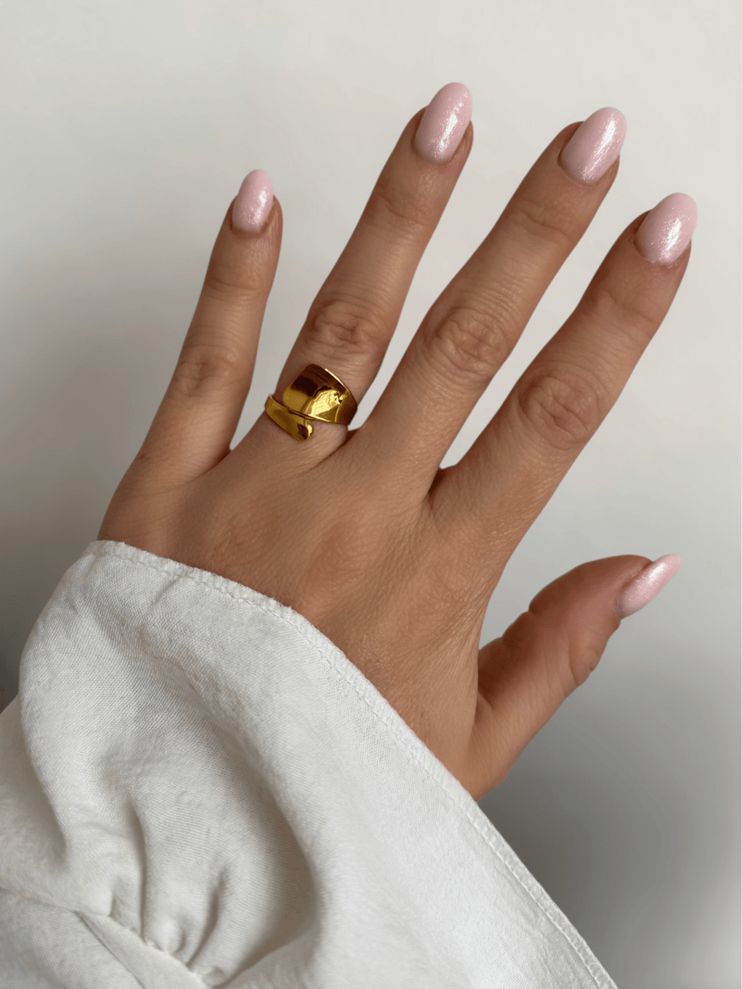 Mococo Essentials Gold Adjustable Wrap Ring - MococoMococoMOCEGR004Ring