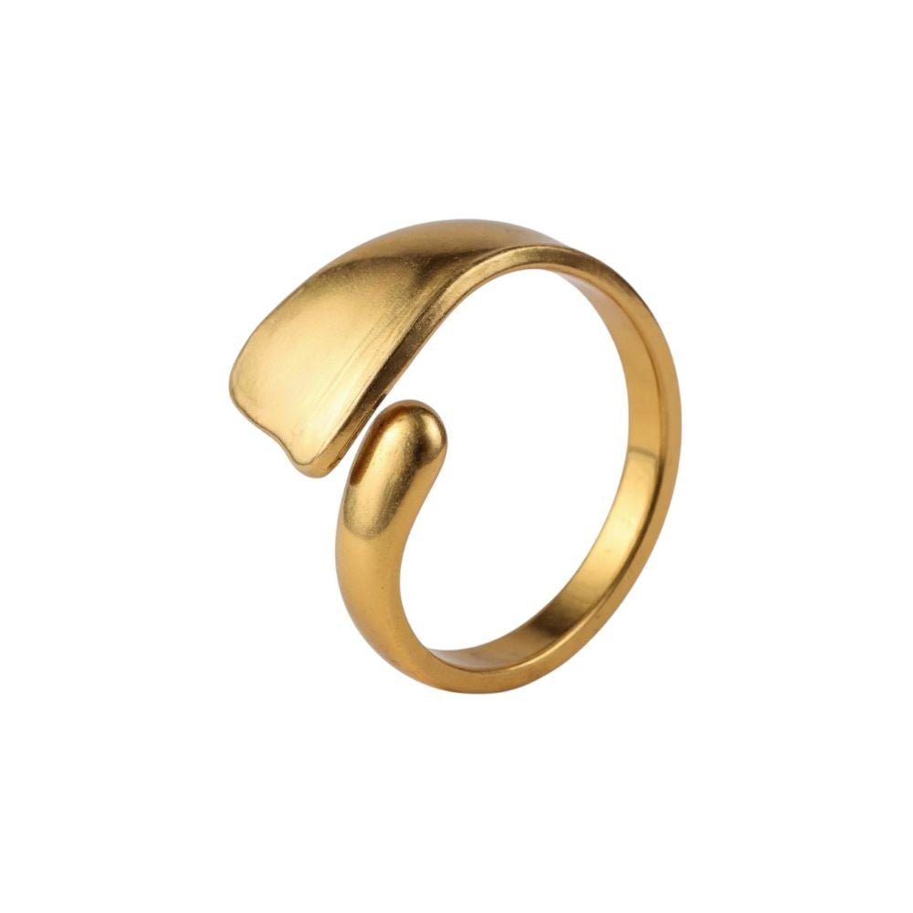 Mococo Essentials Gold Adjustable Wrap Ring - MococoMococoMOCEGR004Ring