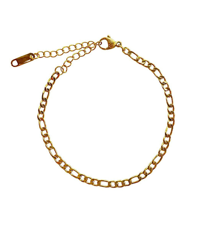 Mococo Essentials Gold Dainty Figaro Chain Bracelet - MococoMococoMOCEGB003Bracelets