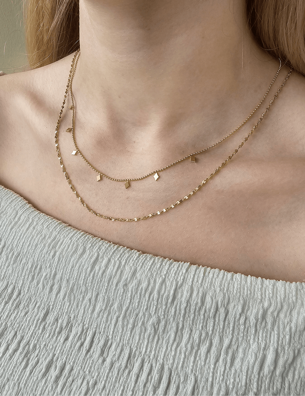 Mococo Essentials Gold Layered Necklace - MococoMococoMOCEGN005Necklaces