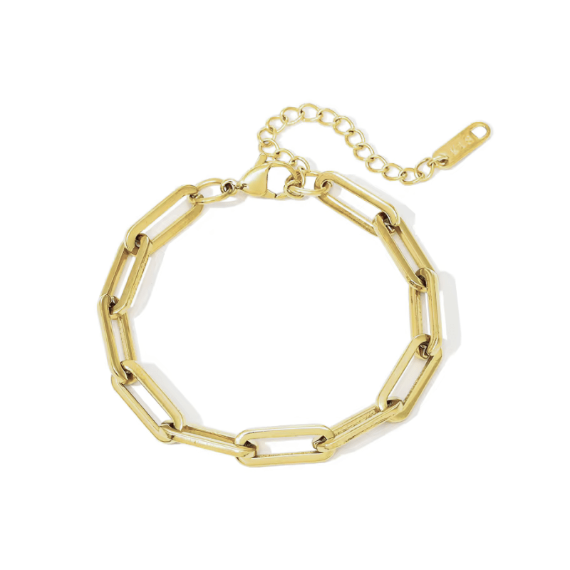 Mococo Essentials Gold Link Bracelet - MococoMococoMOCEGB006Bracelets