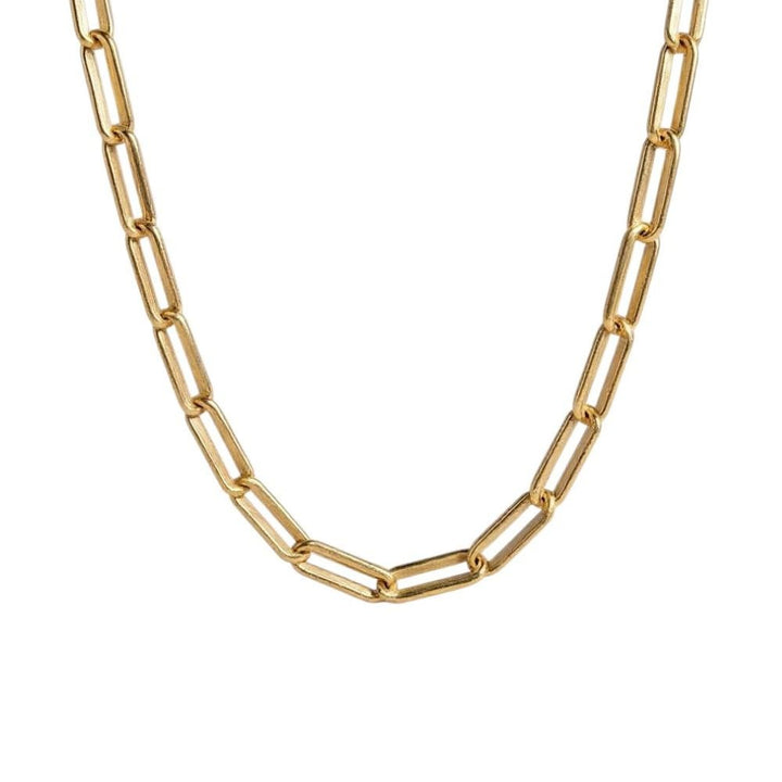Mococo Essentials Gold Link Chain Necklace - MococoMococoMOCEGN007Necklace