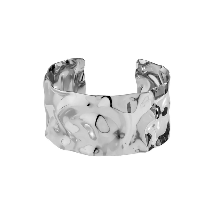 Mococo Essentials Silver Chunky Bangle - MococoMococoMOCESB001Bracelets