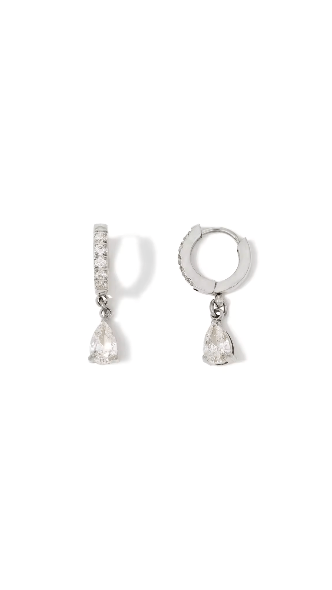 Mococo Essentials Silver Droplet Earrings - MococoMococoMOCESE001Earrings