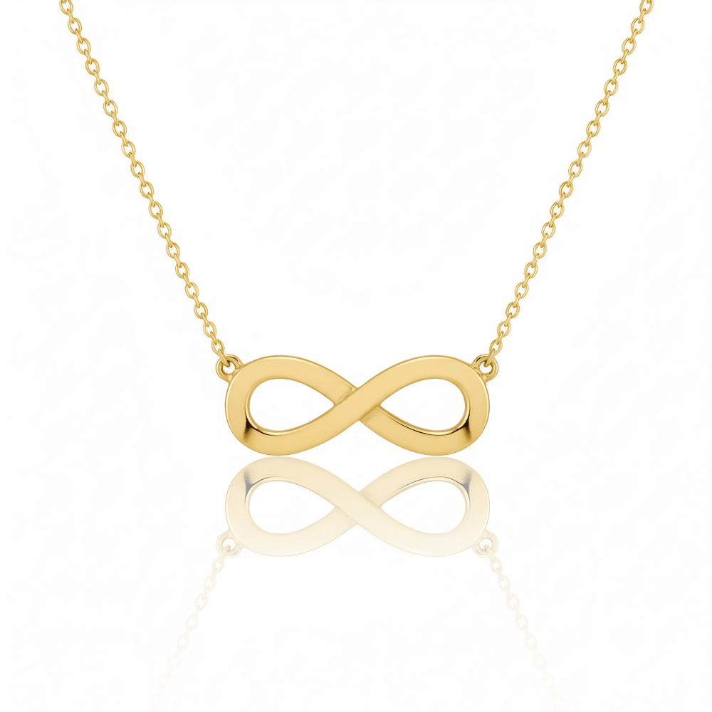 Mococo Fine 9ct Solid Gold Infinity Necklace - MococoMococo GoldMOCSG002Necklaces
