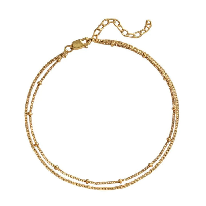 Mococo Gold Double Anklet - MococoMococoMOCEGA002Anklets