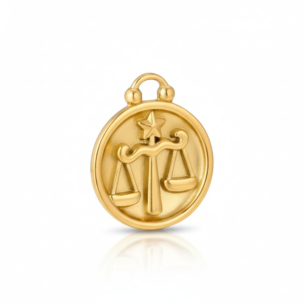 Mococo Gold Libra Clip-On Charm - MococoMococoMOCCH0061Charms