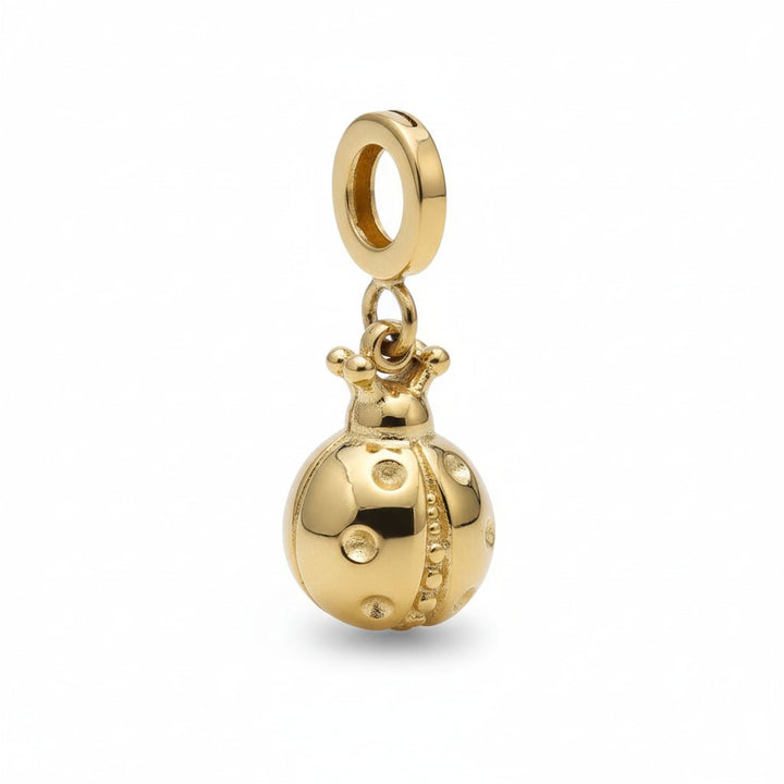 Mococo Gold Lovebug Ladybird Clip-On Charm - MococoMococoMOCCH0046Charms