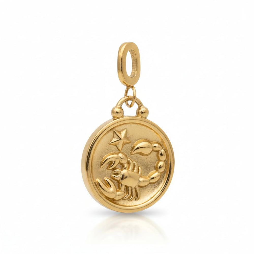 Mococo Gold Scorpio Clip-On Charm - MococoMococoMOCCH0062Charms